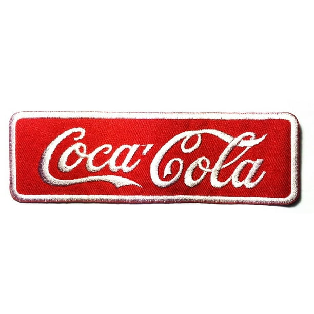 Coca Cola COKE Iron-On Embroidered Patch 2.75"